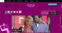 Desktop Screenshot of learnballroomlatin.com